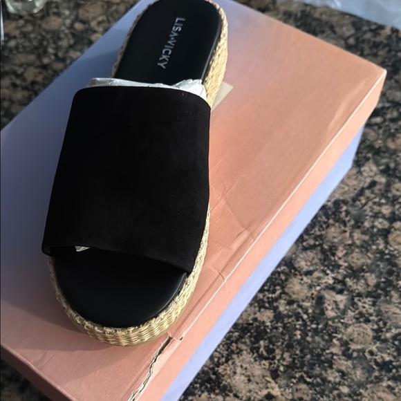 lisa vicky Shoes - Black Espadrilles Shoes for Effortless Style